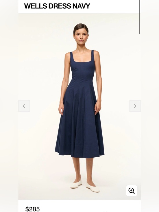STAUD Dresses & Skirts - Staud Wells Dress - Navy